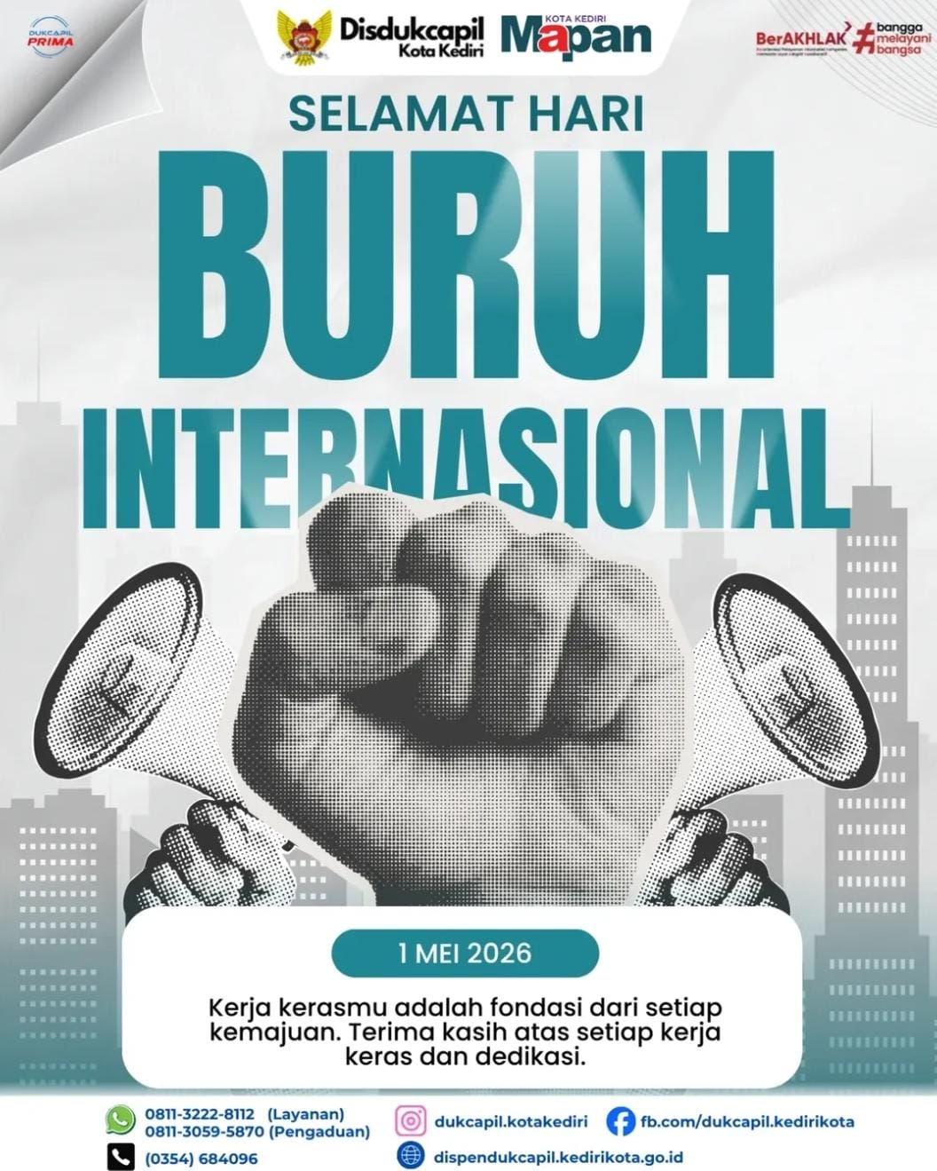 SELAMAT HARI BURUH INTERNASIONAL 2026