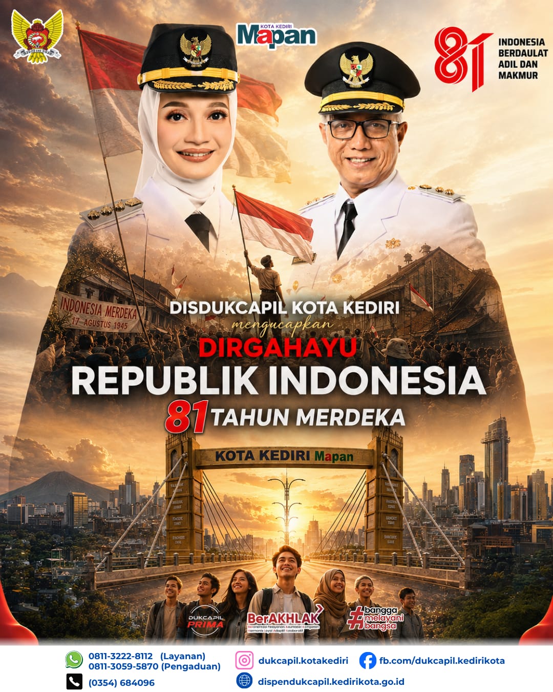 DIRGAHAYU REPUBLIK INDONESIA KE - 81