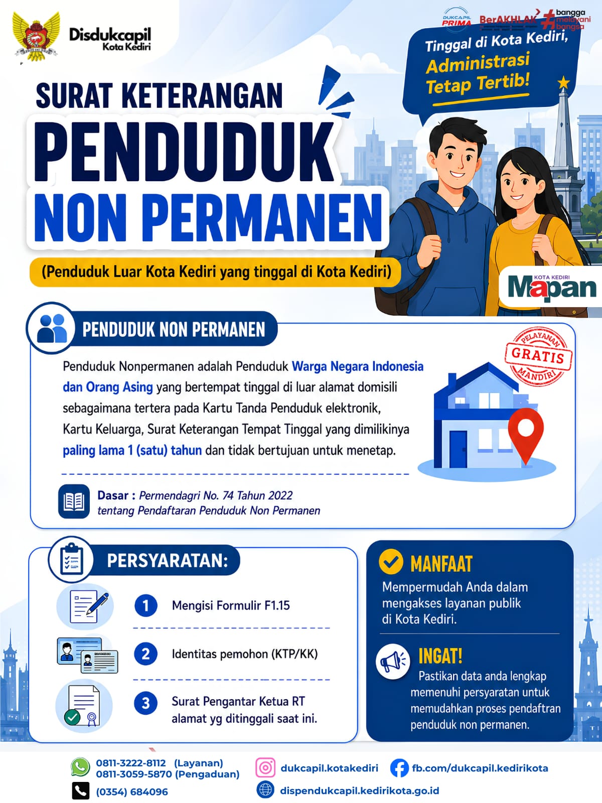 SURAT KETERANGAN PENDUDUK NON PERMANEN