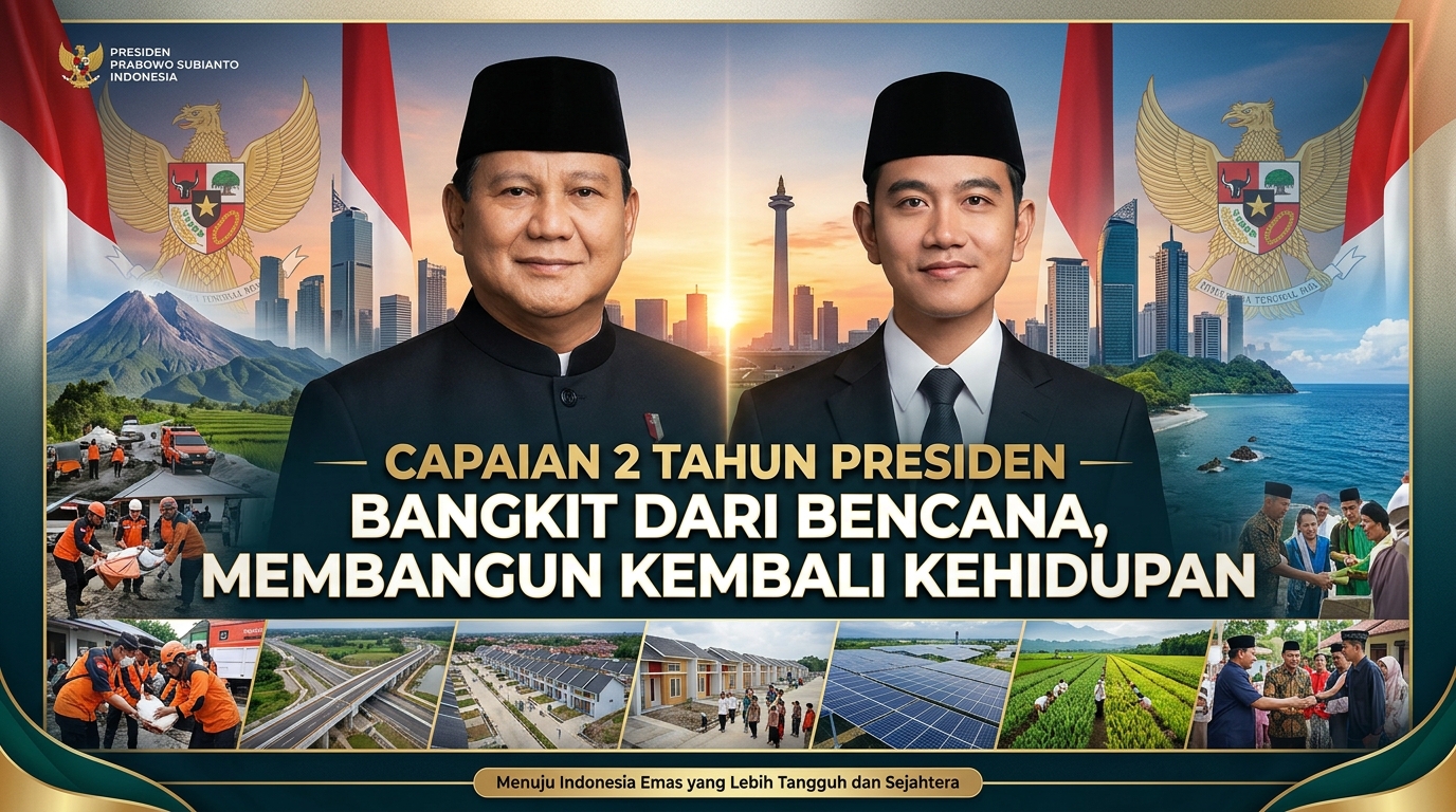 Capaian 2 Tahun Presiden - Bangkit dari Bencana, Membangun Kembali Kehidupan