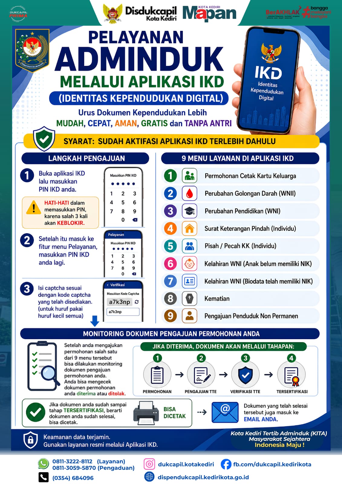 Urus Adminduk Gak Pake Ribet? Cukup Lewat Aplikasi IKD! 📱✨