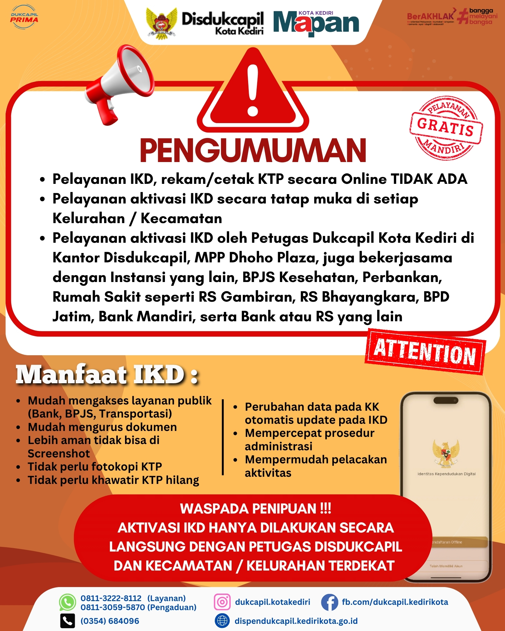 PENGUMUMAN