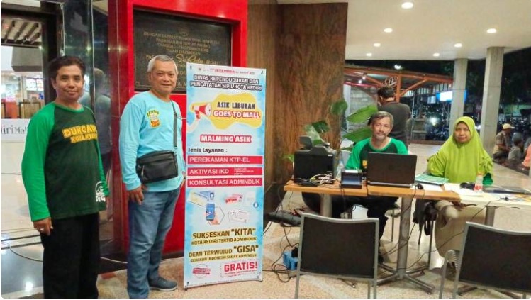 Dispendukcapil Kota Kediri Gencarkan Gerakan Indonesia Sadar Adminduk