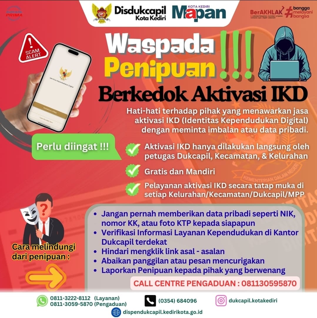 Waspada Penipuan Berkedok Aktivasi IKD, Marsudi Nugroho: Masyarakat Jangan Gegabah!