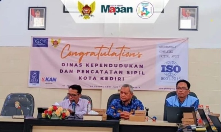 Tuju WBK dan WBBM: Dispendukcapil Kota Kediri Bangun Zona Integritas