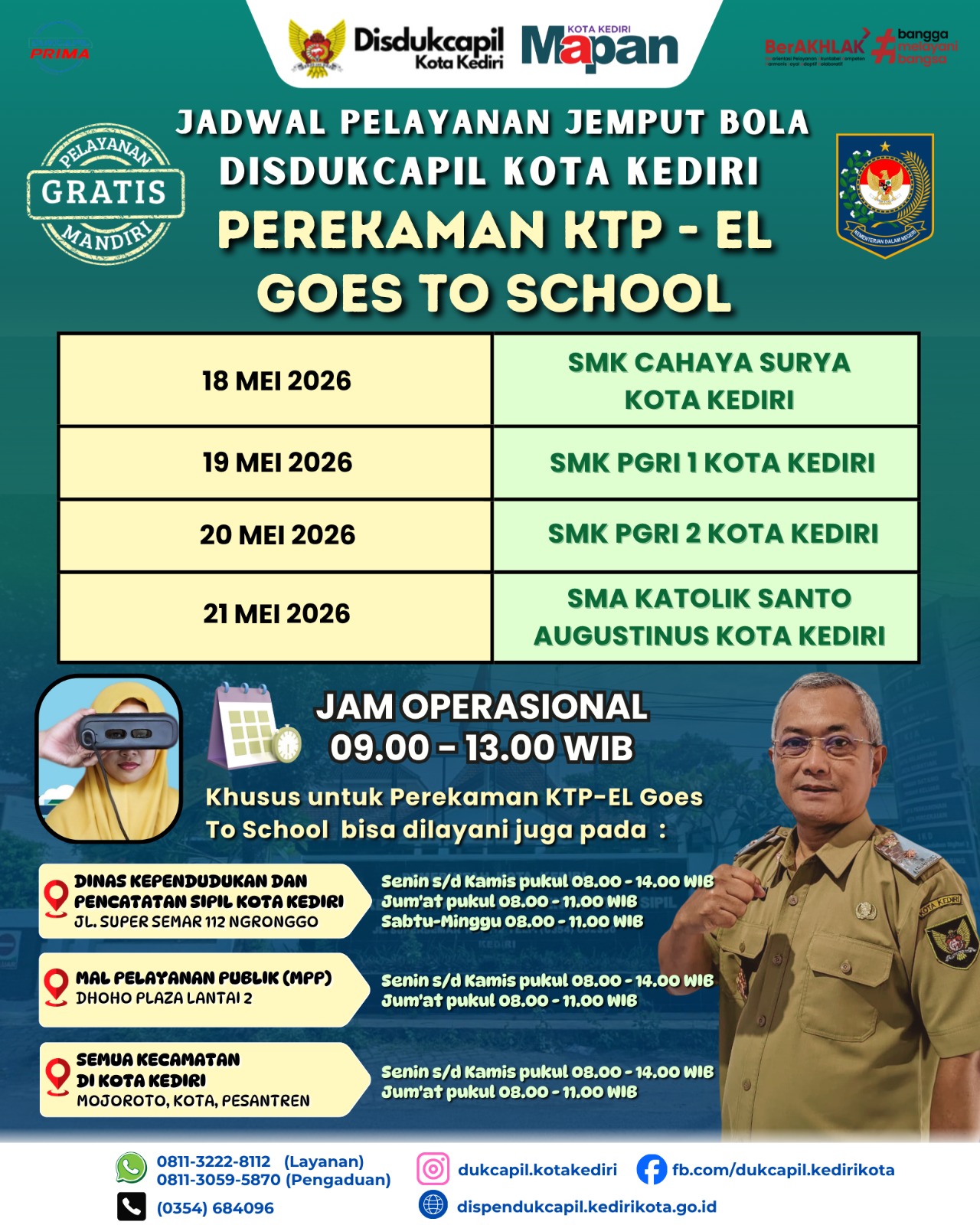 Gambar JADWAL PELAYANAN JEMPUT BOLA GOES TO SCHOOL